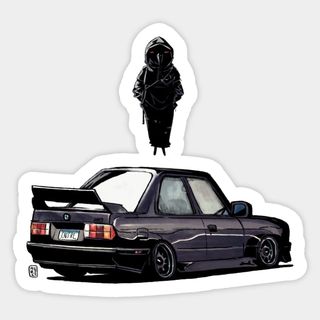 RAVEN E30 Sticker by DUST2196